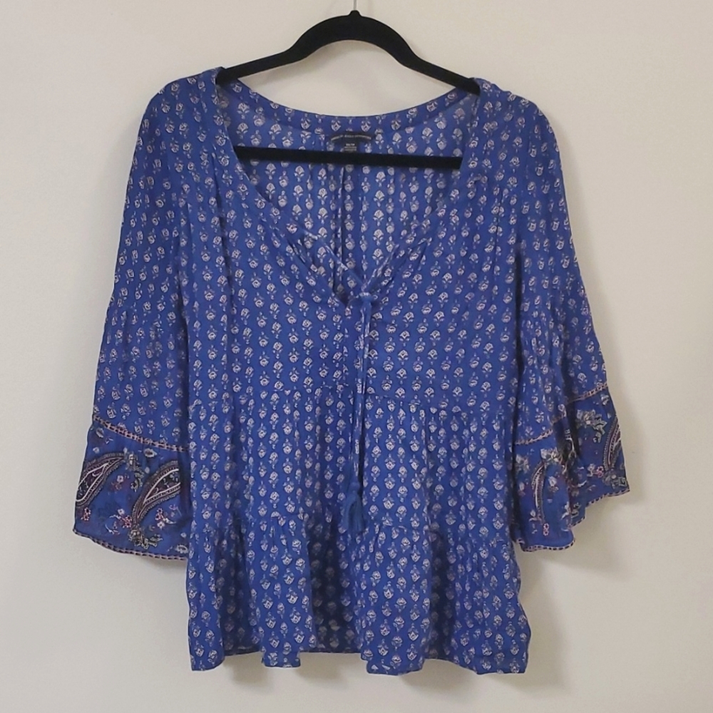 American eagle outfitters boho top size xs